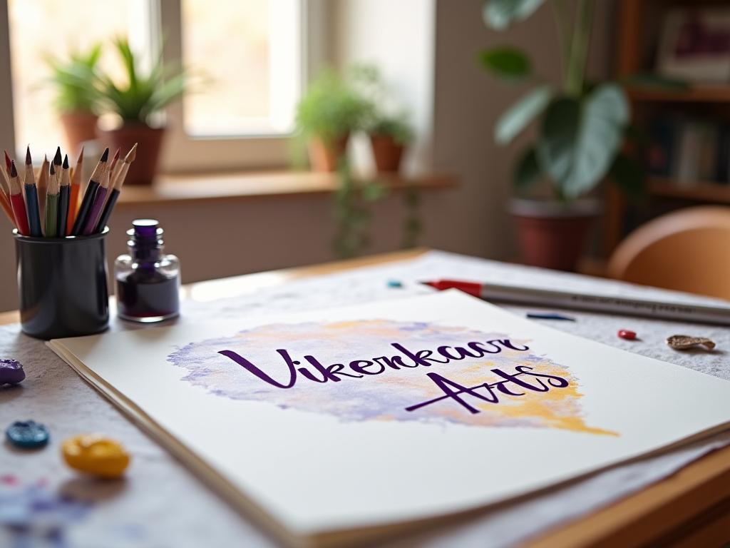 Kalligraafia kunstistuudio Vikerkaar Arts